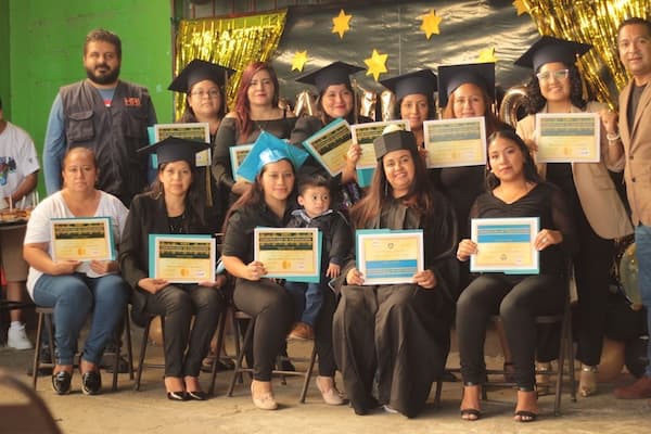 Program graduates celebrating